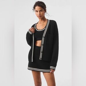 Alo Tennis Club Sweater Knit Cardigan